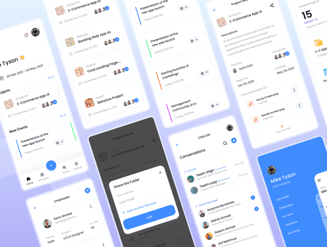 CMK - CRM App UI Kit